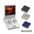 ANBERNIC 3.5 Inch IPS Screen Handheld Game Console, Flip Handheld Game Console, Bluetooth-Compatible 4.2 Retro Consoles, Handheld Game Device, Idea Gifts for Friend
